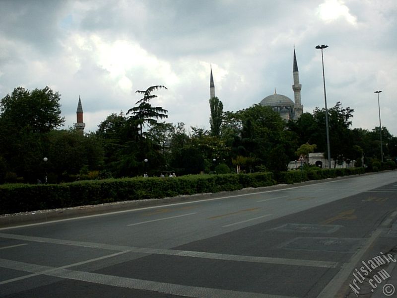 Sehzade Mosque made by Architect Sinan in Fatih district in Istanbul city of Turkey.
